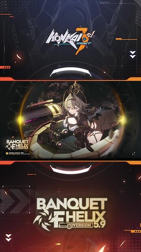 Honkai Impact 3rd v5.9 Banquet of Helix Coming Soon! #honkaiimpact3rd #hisakokanemoto #HarukaShiraishi #JuriKimura #SatoshiHino #MarinaInoue