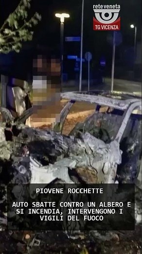 CAR HITS TREE AND CATCHES FIRE, FIREFIGHTERS INTERVENE | 06/29/2026