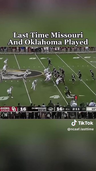Missouri vs Oklahoma Game Highlights - College Football