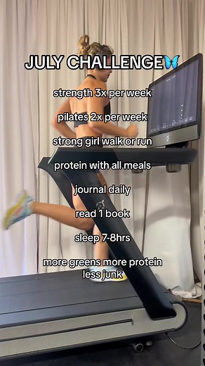JULY FITNESS CHALLENGE! Whos in？! #julychallenge #fitnesschallenge #workoutplan #workoutchallenge #Running #sprinter #treadmillworkout | Justt Coco