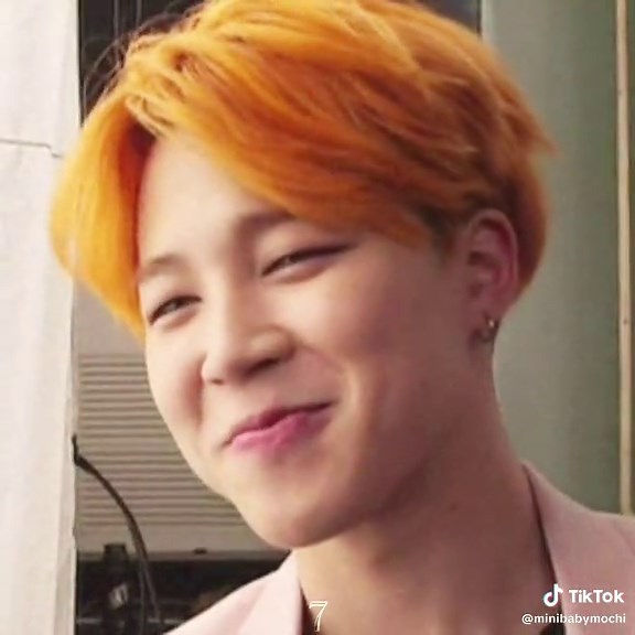 Orange Jimin Comeback Edit