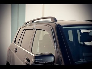 WELLvisors side window deflector vent visor Installation Video Mercedes-Benz X204 GLK 09-15