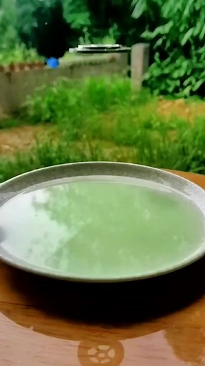 Vortex Effect in Green Liquid: A Mesmerizing Visual
