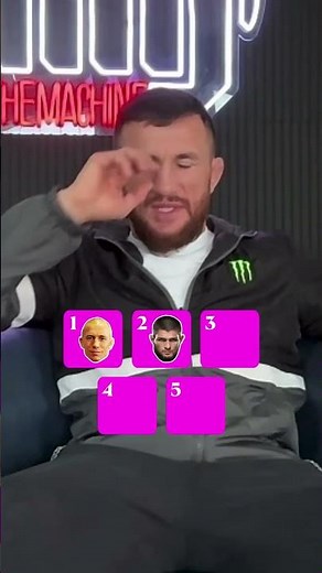 Merab Dvalishvili names his top 5 wrestlers in UFC history 🤼‍♂️📊 #UFC323