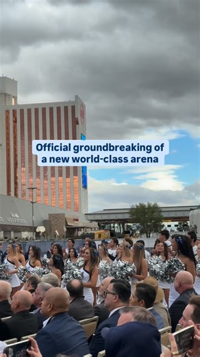 Reno celebrates the official groundbreaking of the @grandsierra arena, a new world-class venue that will set the stage for live events and entertainment and will be home for Nevada men’s basketball. ✨ 🏀 . @cityofreno @nevadawolfpack @nevadahoops @unevadareno @reno_arena | Reno Tahoe