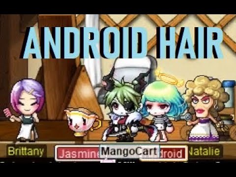 How To Change Your Android's Hair | MapleStory