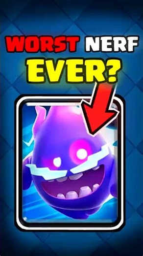 Why Did Clash Royale Nerf THIS CARD??? #clashroyale