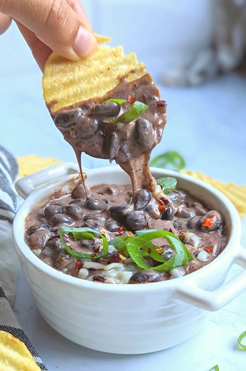 Black Bean Dip with Cream Cheese Recipe