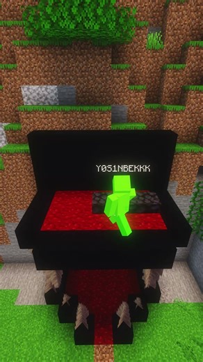 minecraft dragon portal #minecraft #shorts