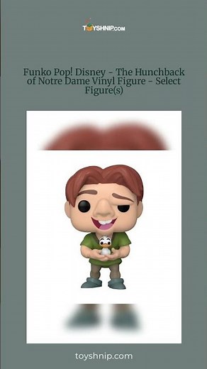 Funko Pop! Disney - The Hunchback of Notre Dame Vinyl Figure - Select Figure(s)