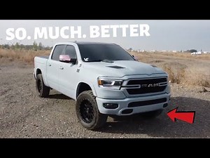Removing The Air Dam From My 2020 RAM