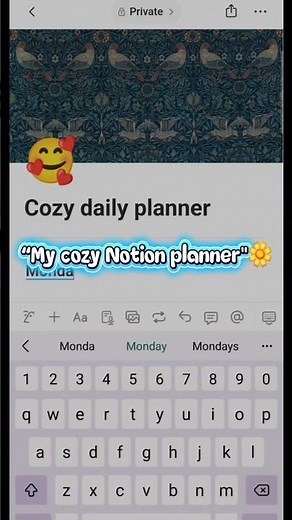 "Create Your Cozy Daily Planner in Notion 🌿💻"#Notionplanner#Dailyproductivity#Notionforbeginners