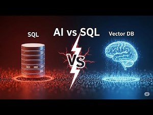 Vector Database vs. Relational Database | AI Search vs. SQL Explained Simply