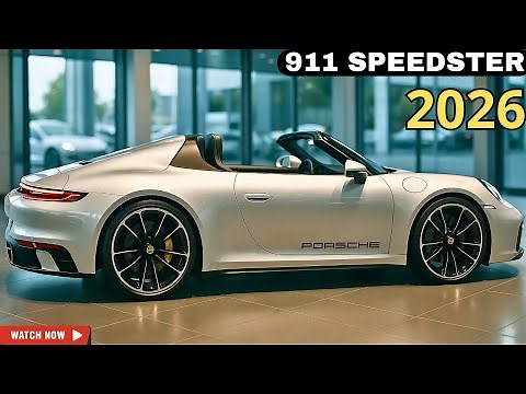 2026 Porsche 911 Speedster is Here - Faster, Wilder, and More Exclusive Than Ever!