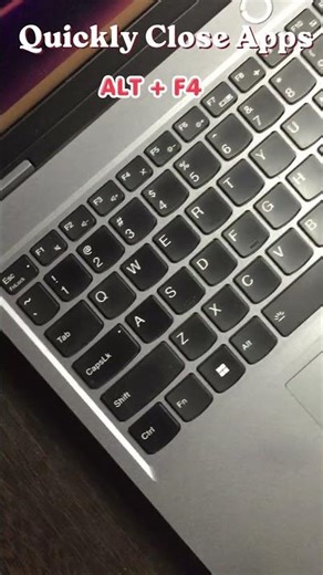 Close Any Program Instantly with This Shortcut ⚡ | #computer #keyboard #shortcuts #fasttyping #tech