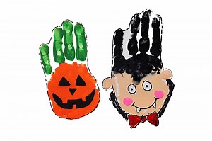 Halloween Handprint Art & Craft Ideas - The Best Ideas for Kids