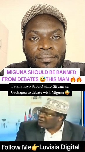 44K views · 1.3K reactions | Miguna Miguna  I was about to learn something from Wamatangi but Miguna Miguna amekataza  #luvisiadigital #kenyapolitics #fyp | Luvisia Digital | Facebook