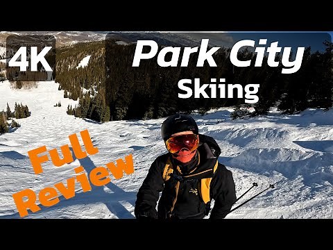 Park City Skiing Review in 4K - Utah, USA