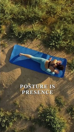 Posture is poetry in motion.