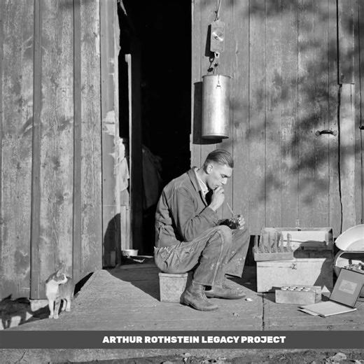 "Triple B milk testing assoc member with lab apparatus. Black Hawk Co Iowa 1939" // https://www.arthurrothstein.org/warehouse-open-edition-prints/art_print_products/triple-b-milk-testing-assoc-member-with-lab-apparatus-black-hawk-co-iowa-1939 This dairy farmer is preparing a Babcock test to determine the fat content of his milk. His equipment includes a milk-cooling can and a centrifuge (hand-cranked). The test was perfected in 1890 by agricultural chemist Stephen Babcock. To ensure widespread a