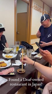153K views · 2.7K reactions | Fusao is a Deaf-owned restaurant in Japan. Though we use two different signed languages, we were able to figure out communication蘭 | Jon Urquhart | Facebook