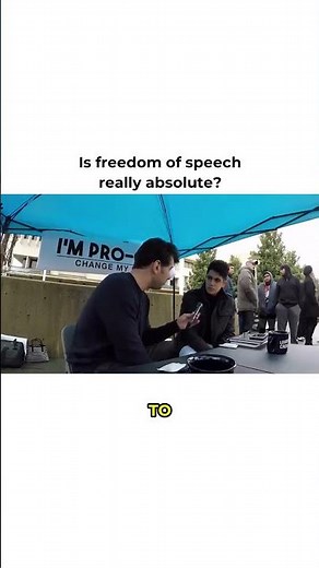 Unpacking the Myth: Is Freedom of Speech Truly Absolute? #shorts