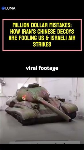 Iran’s Genius Trap? Inflatable Tanks & Fighter Jets from China Exposed