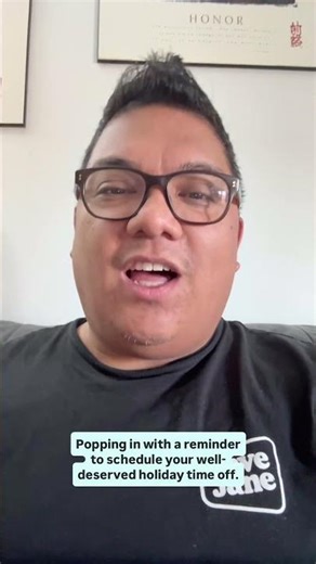 Booking time off in your schedule over the holidays #janeapp #janecommunity #yearendtips