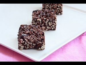 How to make puffed wheat cake, gluten free style!