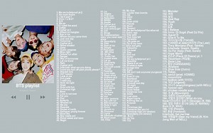 【搬运】【11H】BTS 歌曲最全合集【更新至PTD】| BTS Playlist