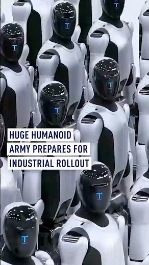 Hundreds of humanoids roll out in the first large-scale robot deployment