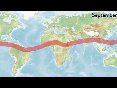 ITCZ Migration Animation