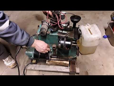 Ford Prefect 1952. starting the engine 06.12.2020