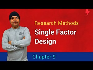 MPC-005, Block 3, Unit 1 | Single Factor Design in Research Methods | IGNOU MA Psychology