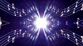 Music Notes Loop Animation 4K Ultra HD Stock Footage - Video of note, song: 236411912