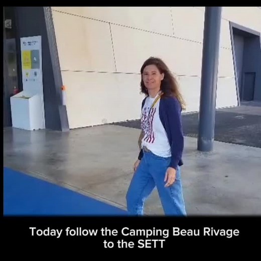Suivez le camping Beau Rivage de Navarrenx au salon des professionnels du camping : le SETT. Follow the camping Beau Rivage to the camping trade fair. #campinglife #tourismebearndesgaves #campingtrip #plusbeauxvillagesdefrance #campingcar #holiday #sett #vanlifestyle #motorhome #camc | Camping Beau Rivage Navarrenx