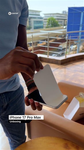 iPhone 17 Pro Max Silver — Fresh Delivery Unboxing! 🔥📦 #shorts