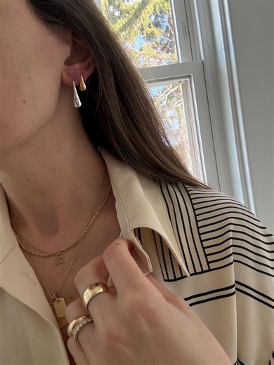 Vintage Sterling Silver Tiffany & Co / Elsa Peretti Teardrop Dangle Earrings | Stamped - Etsy