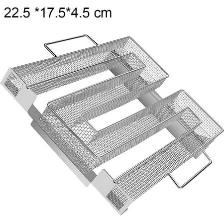 Cold Smoke Generator, Stainless Steel Hot or Cold Smoker Tray with Handle, 7 Hours Smoked BBQ Grill for, Bacon, Meat, Cheese, Salmon, Fish - Walmart.ca