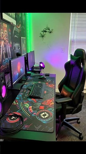 This XXXXL Mousepad Ate My Entire Desk Full Gaming Setup Tour!