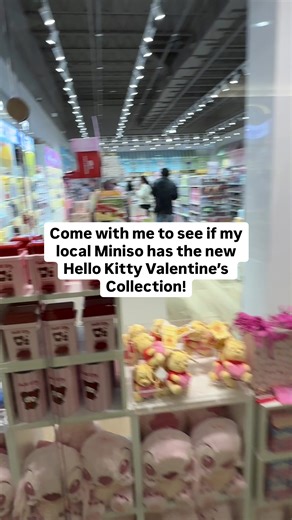 I need to find the whole Hello Kitty Valentine’s Collection at Miniso!! Let me know if you’ve seen it and where please 🥹🎀 #miniso #minisohellokitty #myminisousa #hellokittylover #hellokittycollector