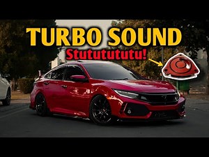 Turbo Spool | BOV Sound Plate Installed | Ktuned Civic X