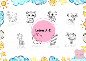 Complete Alphabet Workbook A-Z for Kids | Learn the Alphabet | Educational Worksheets for Children | Printable PDF - Etsy UK
