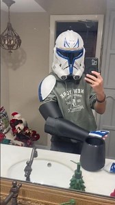 Captain Rex armor progress#captainrex #starwars #cosplay #diycosplay #3dprinting #viral