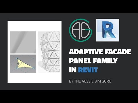 Adaptive Components in Revit (Intelligent Facades 2/3)