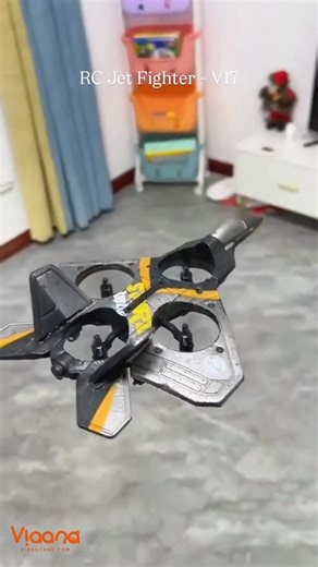 Viaana Kids Store on Instagram: "4DRC - V17 RC Jet Fighter • Non Breakable and Light Weight • One Hand Smooth Remote Control for Easy Movement • 4 Powerful Motors to Fly High • Follow us and Comment on this Reel to get Purchase Link #viaanakidsstore #kidsstore #kidspremiumstore #returngifts #viral #returnfavours #returngiftsforkids #gifts #kidsshop #rcjet #rcplane #rctoys #4drc #v17"