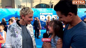 Tonight on #ExtraTV: Mario Lopez's daughter is grilling Ellen! And, our hilarious night with The Rock and Kevin Hart! | Extra