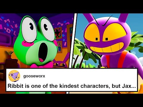 What ACTUALLY Happened Between Jax and Ribbit! - The Amazing Digital Circus