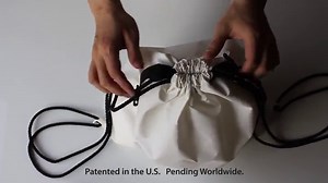 Drawstring Backpack Orso II (Black/Full)