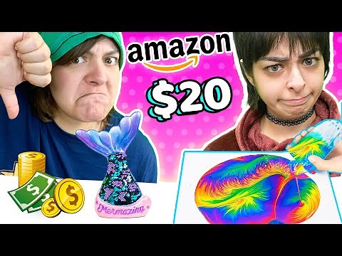 Cash OR Trash? Testing $20 Amazon Craft Kits Acrylic Pour